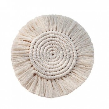 Macrame padėkliukas puodeliui