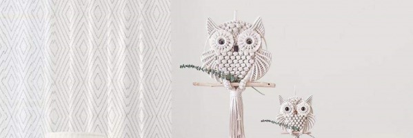 Kodėl pelėdos tapo Macrame simboliu?